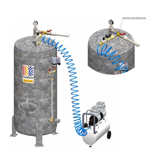 Automatyczny system napowietrzania wody